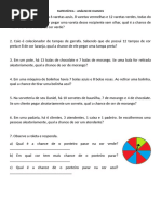 Atividade de Probabilidade para 5º Ano | PDF | Probabilidade | Roleta