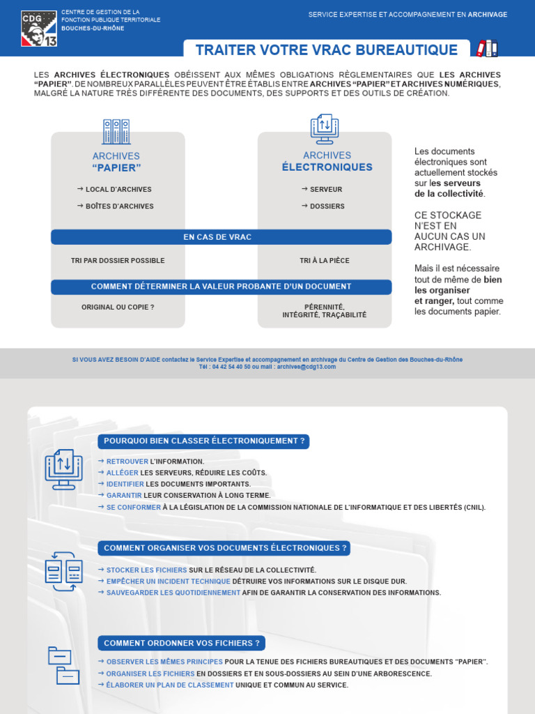 Optimiser l'archivage de vos documents | PDF | Archives | Informatique