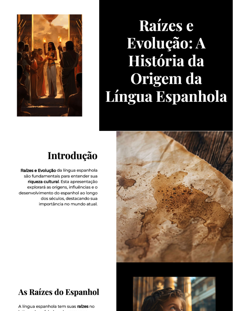 Origem e Evolução da Língua Espanhola | PDF | Espanha | Espanhol (idioma)