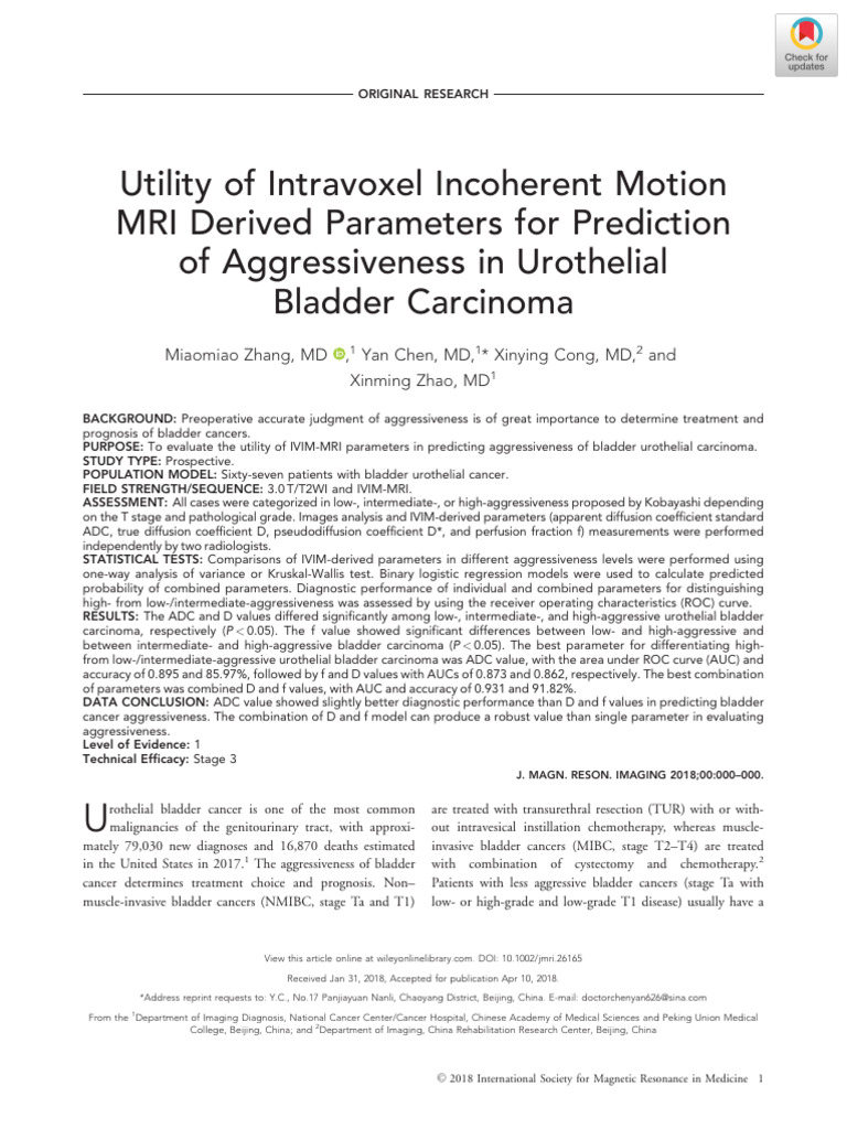 IVIM UB Cancer 2 PDF Statistical Analysis Teaching Mathematics