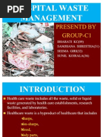 Download Hospital waste management in Kathmandu valley Power Point Final by Samzana SN79014668 doc pdf