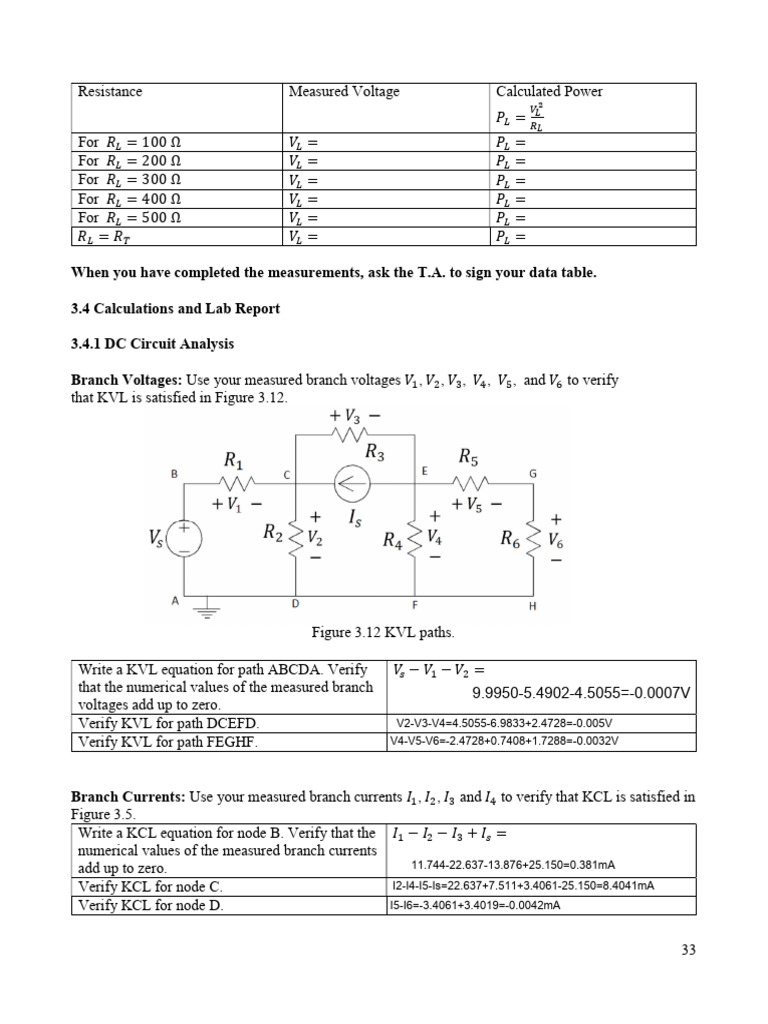 ELEC273 Lab Manual Dec 20 2023 | PDF | Electrical Network | Resistor