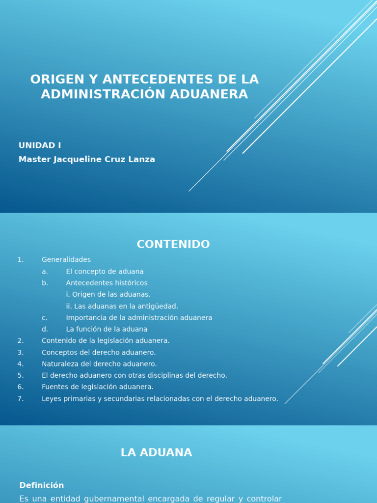 Origen e importancia de las aduanas | PDF | aduana | Arancel