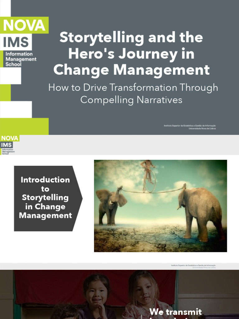 Storytelling in Change Management | PDF | Storytelling | Narrative