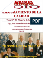 Tema 08 - Filosofia de La Calidad