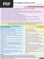 VIT Inquiry Process for Graduate Teachers | PDF | Teachers | Learning