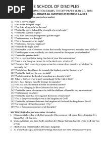 Theory 3, 2024 Qs Alone