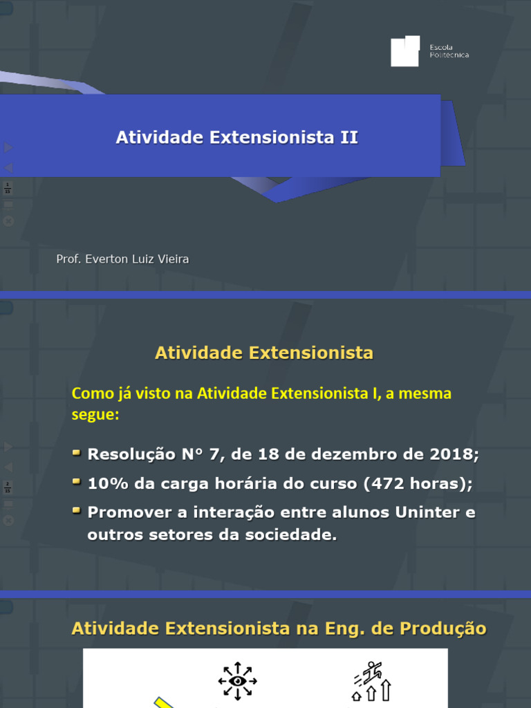 Atividade Extensionista II: Logística Reversa e Mapeamento de Processos ...