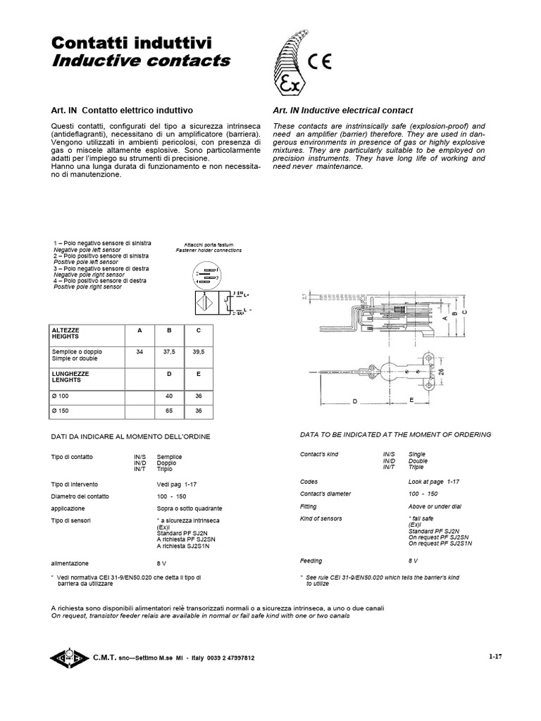 Inductive Contact | PDF