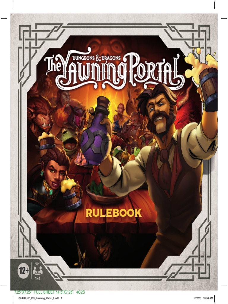 F6647 - en Us - Dungeons Dragons The Yawning Portal Game D D Strategy ...