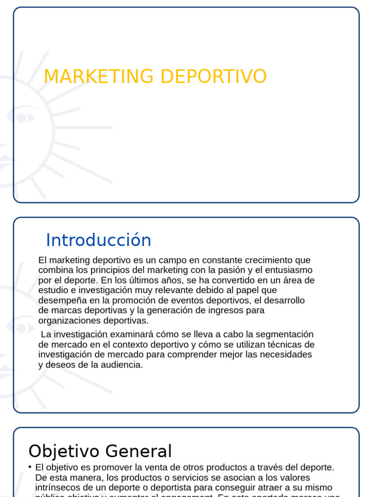 Funciones del Marketing Deportivo | PDF | Marketing | Gestión estratégica