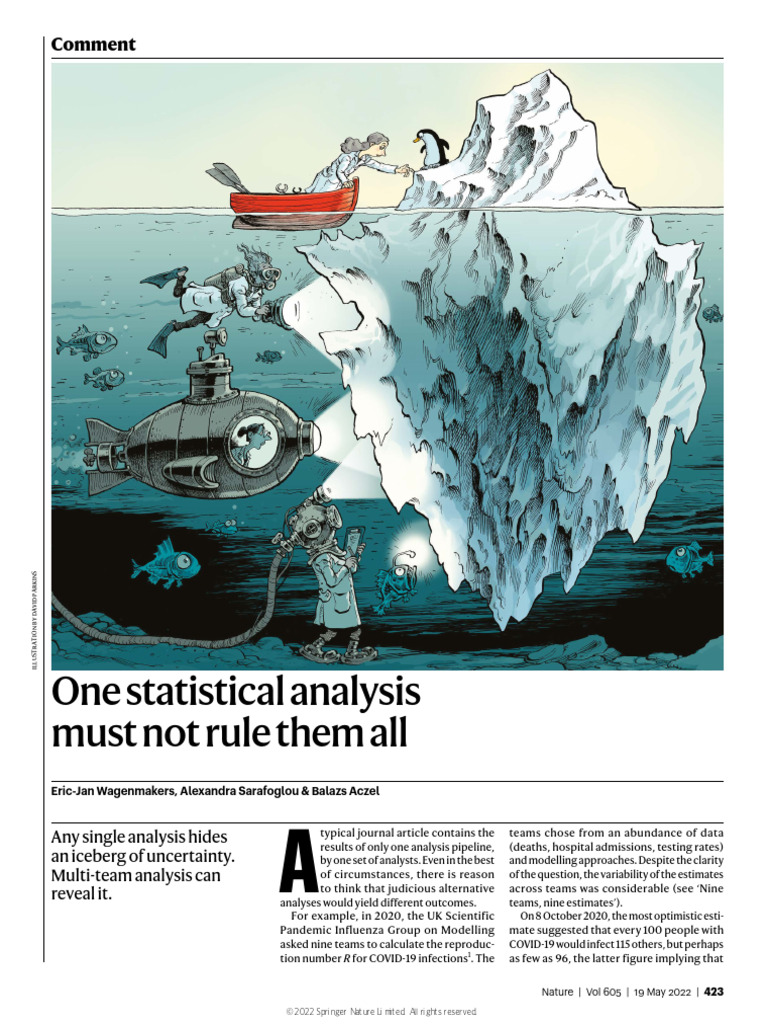 One Statistical Analysis Must Not Rule Them All | PDF | Statistics ...
