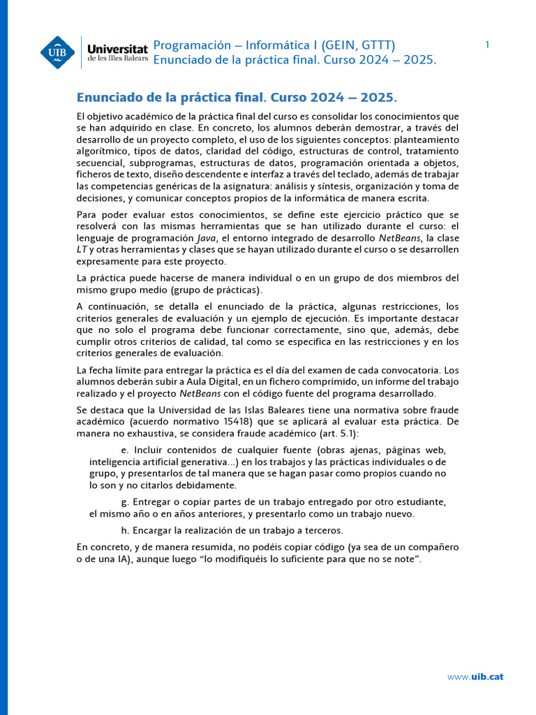 Práctica Final: Hundir la Flota en Java | PDF | Archivo de computadora ...