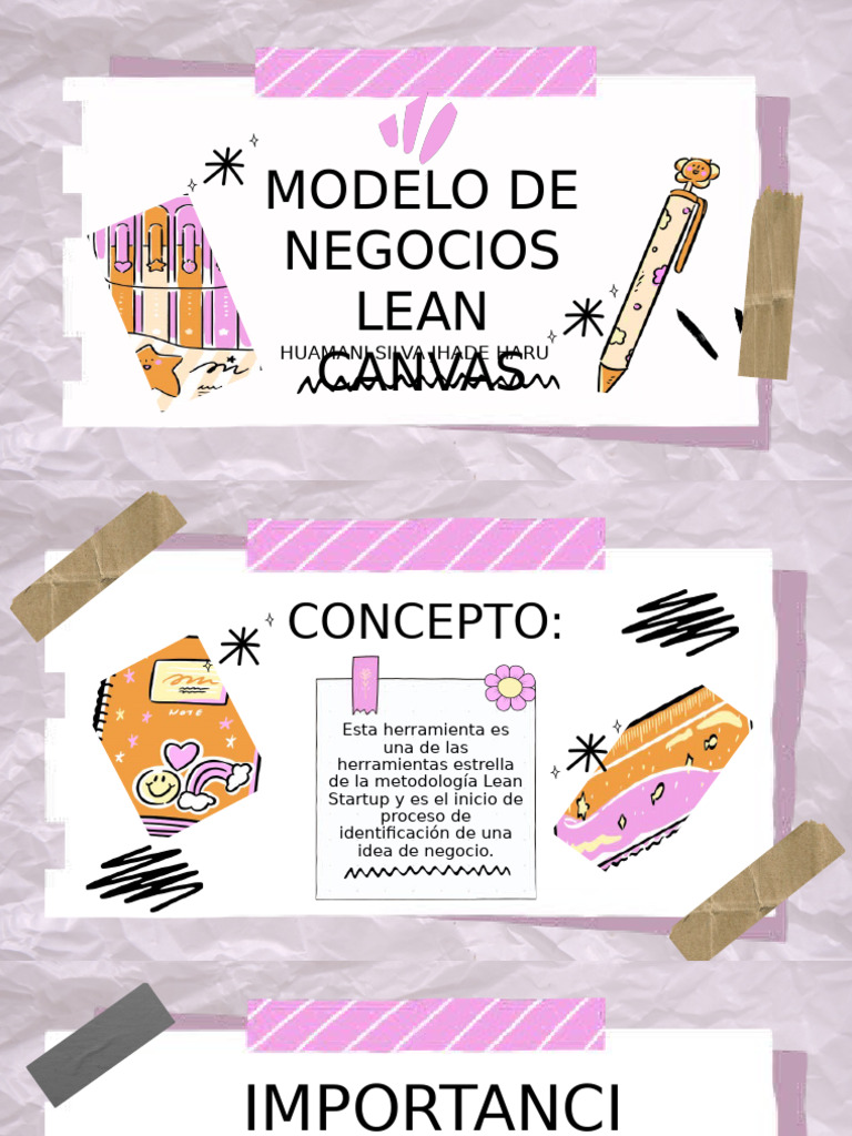 Guía del Modelo Lean Canvas | PDF | Economias | Negocios económicos
