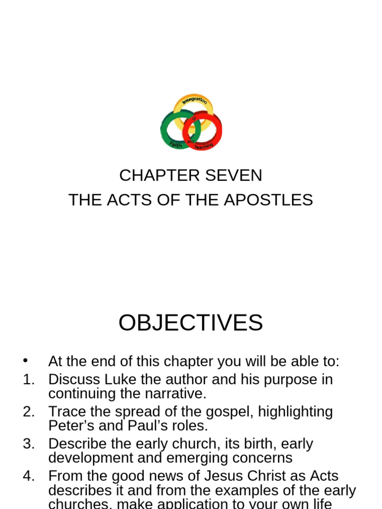 2022-N.T Lect. 7 | PDF | Acts Of The Apostles | Paul The Apostle