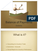 IE - Balance of Payment