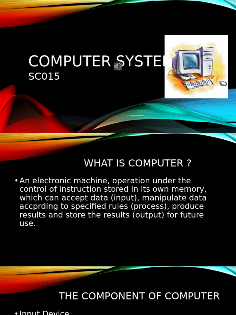 Understanding Computer Systems and Components | PDF | Computers