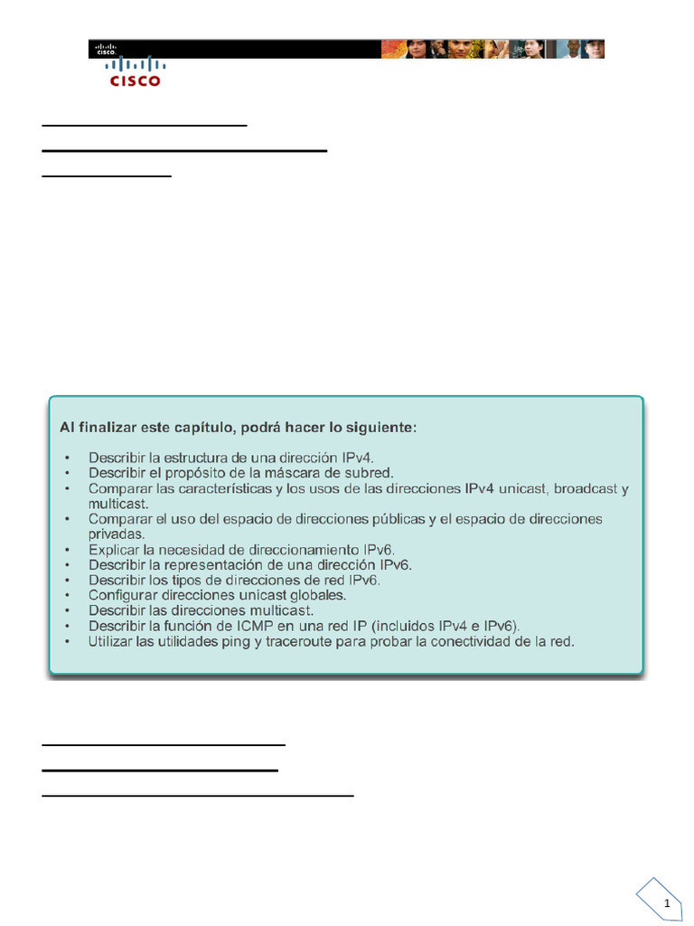 Cisco Capitulo 8 Pdf Dirección Ip Poco