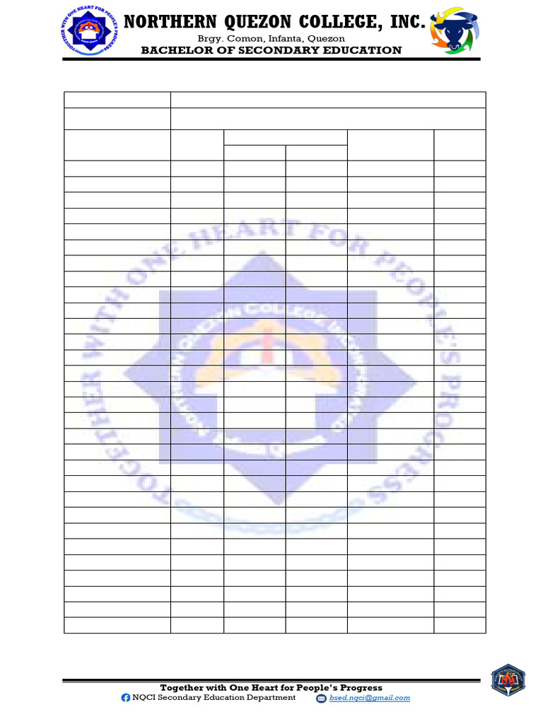DTR Template | PDF