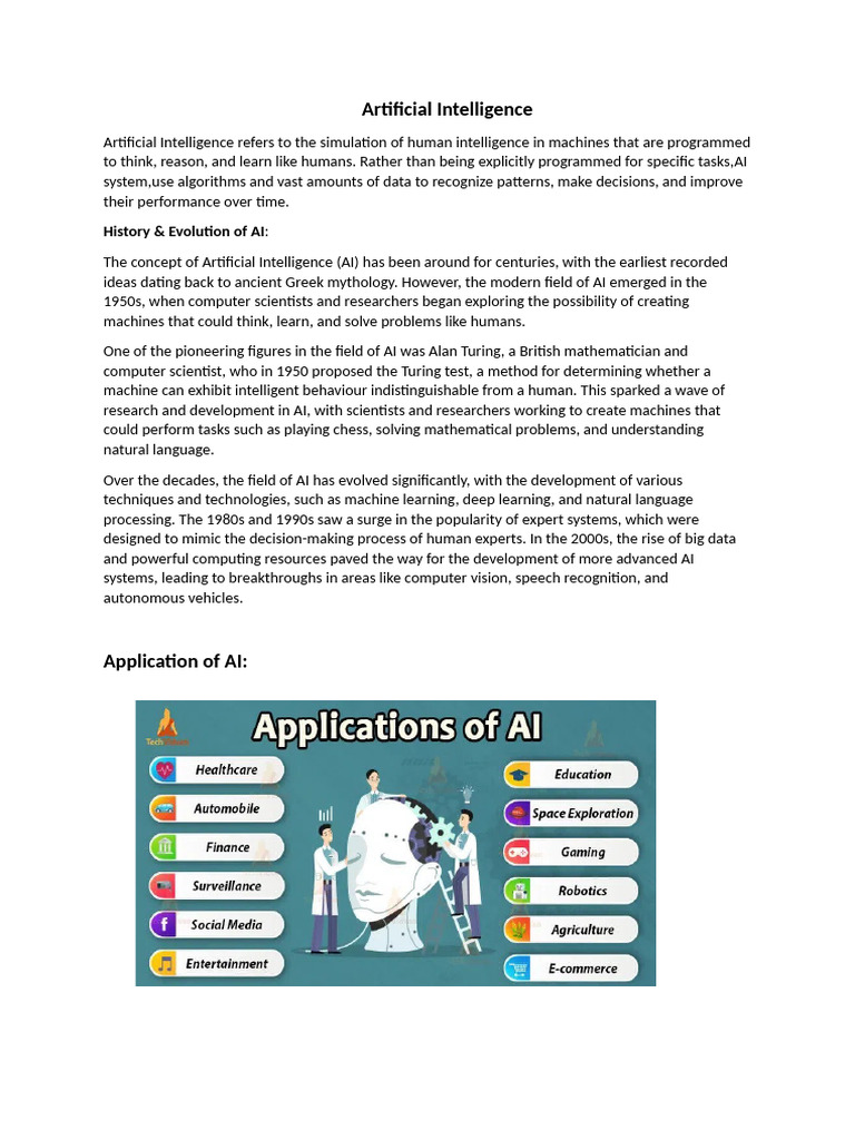 Artificial Intelligence2 | PDF | Artificial Intelligence | Intelligence ...