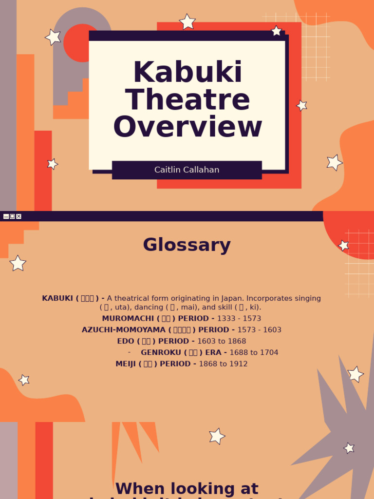 Noh and Kabuki: A Japanese Theatre Overview | PDF | Performing Arts | Japan