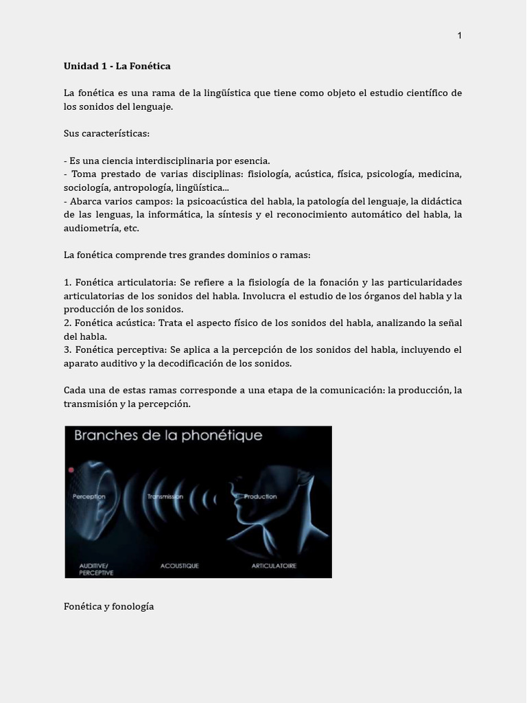 Dossier Phonetique Traduit | PDF | Vocal | Fonética