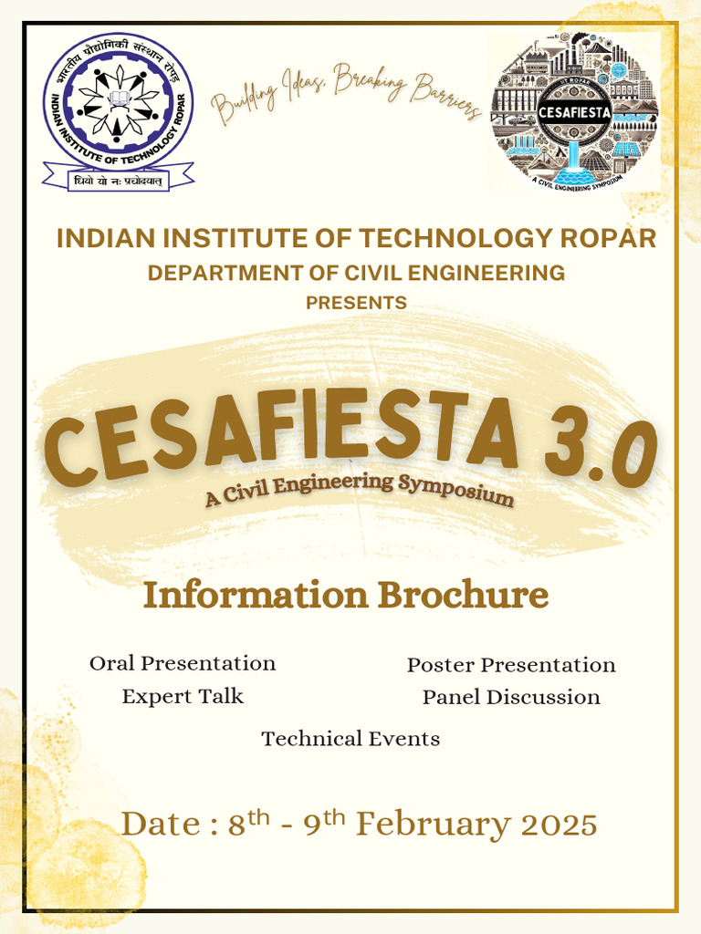 CESAFIESTA 3.0: Civil Engineering Symposium | PDF | Engineering ...
