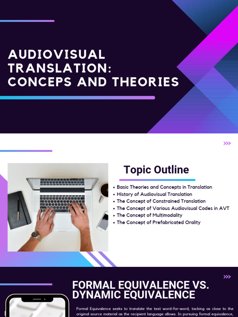 Audiovisual Translation Concepts Explained | PDF | Translations ...