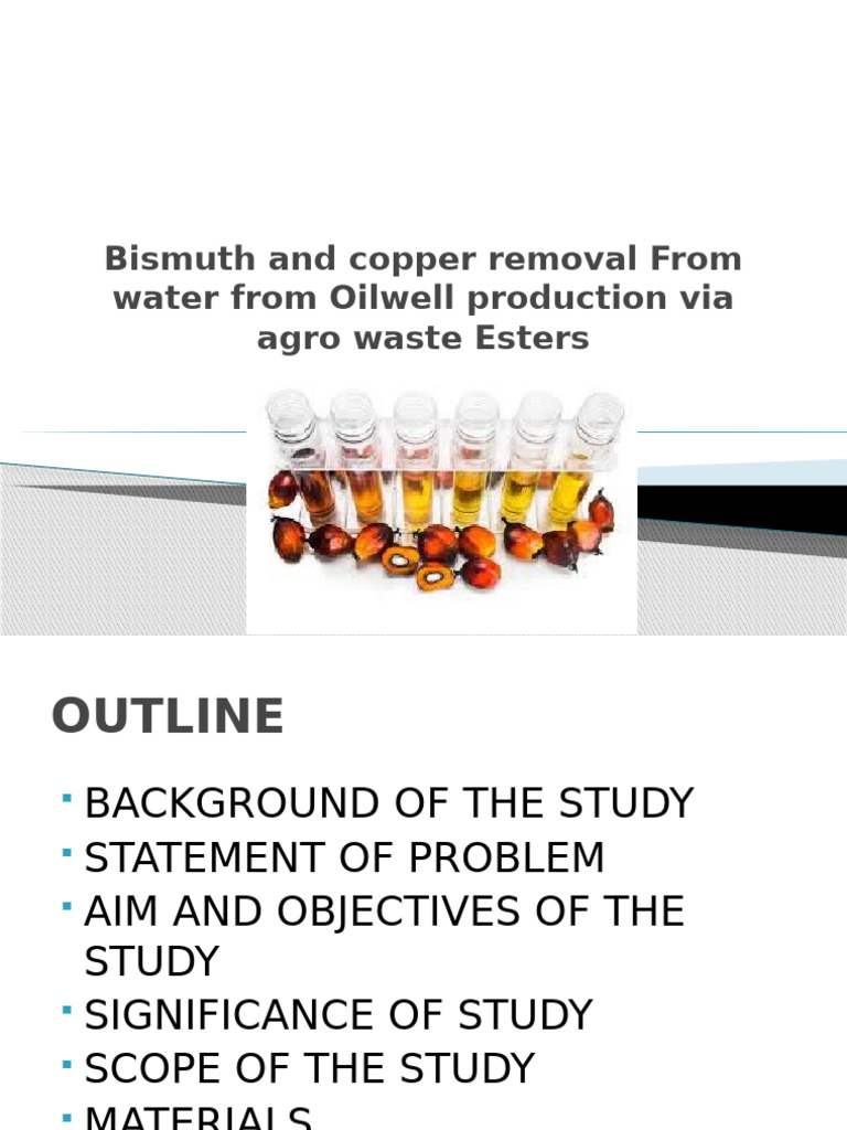 Copper Removal from Petroleum Wastewater | PDF | Water | Waste