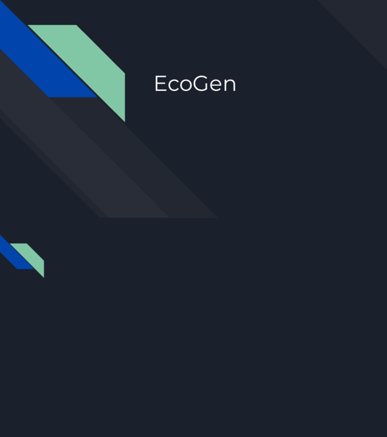 Eco Gen | PDF
