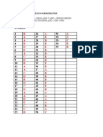 Gabarito Oficial Simulado 1º Ano