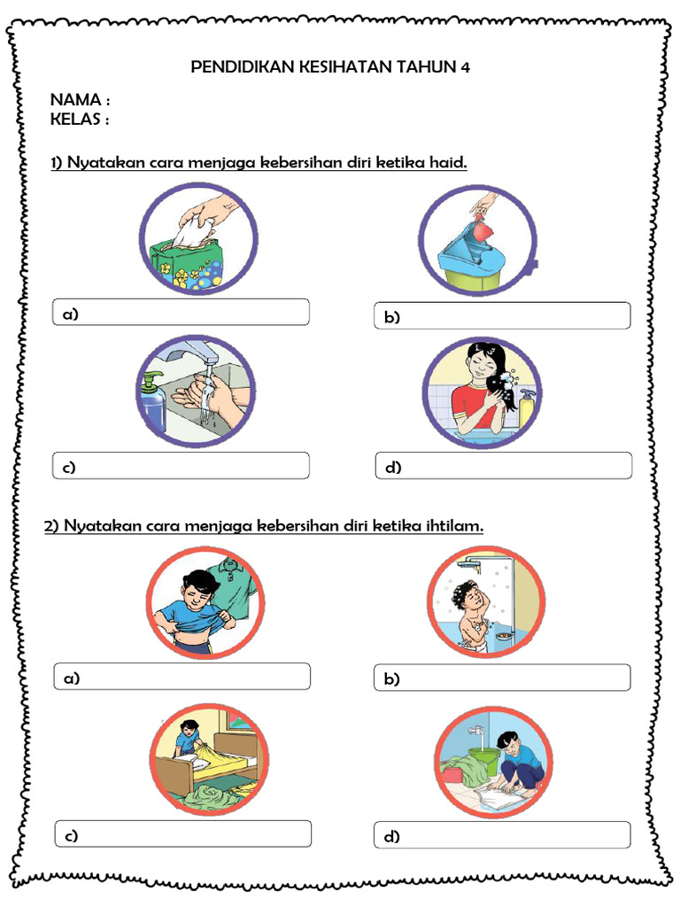 Panduan Kebersihan Diri Siswa Kelas 4 Pdf
