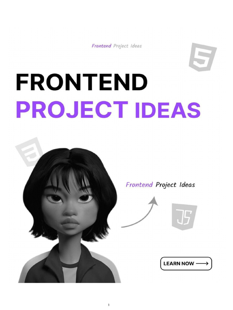Frontend Project Ideas | PDF