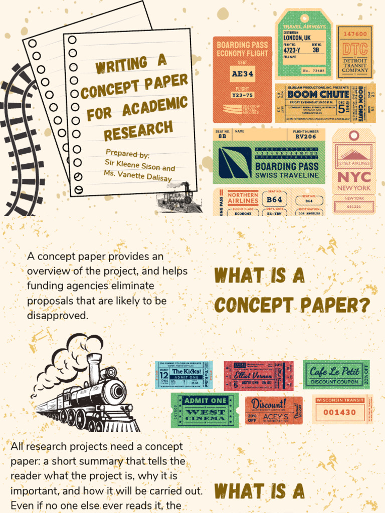Writing a Concept Paper for Research | PDF | Definition | Methodology