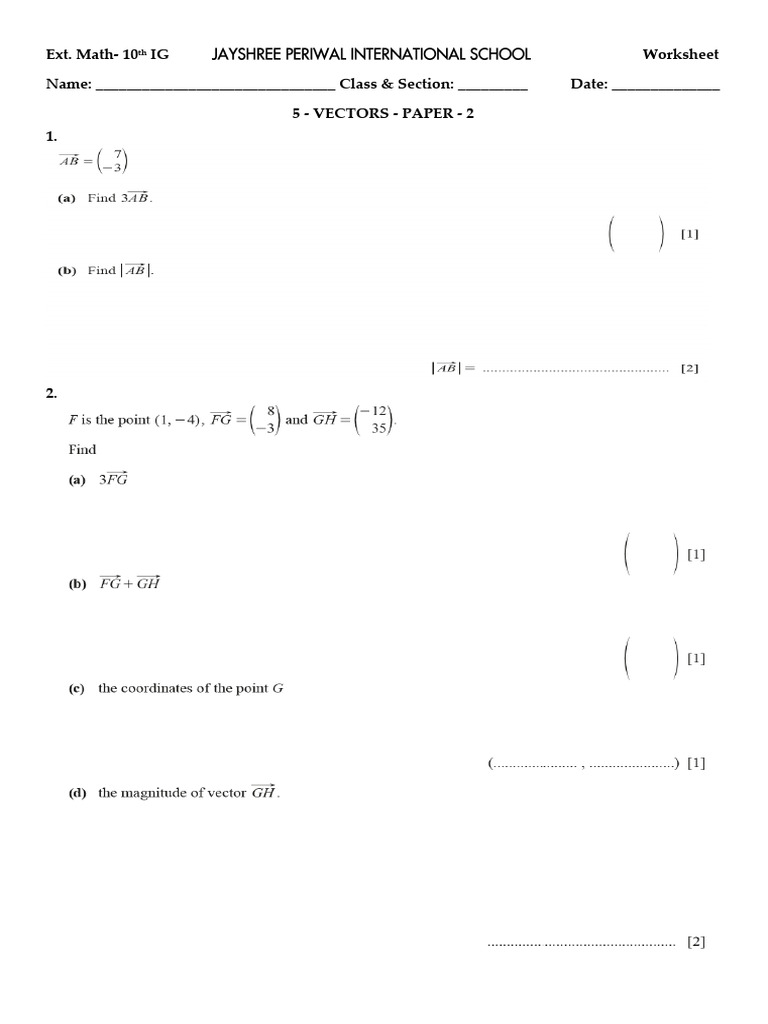 5 - Vectors | PDF | Computers