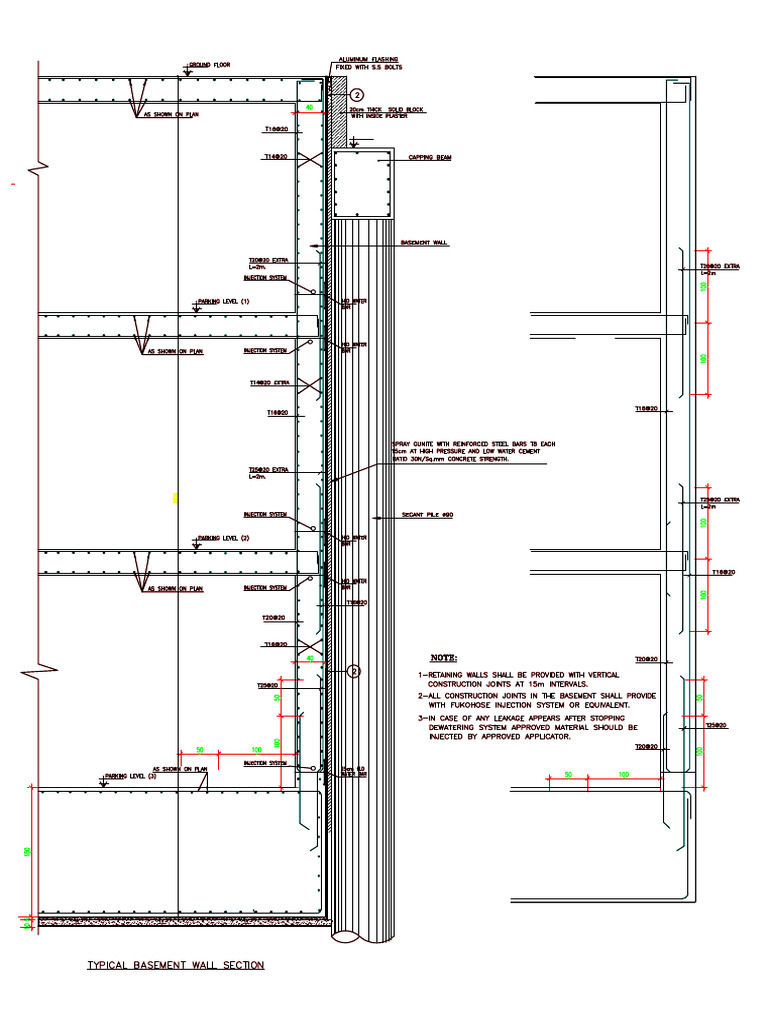 02 Basements - Shoring Details | PDF