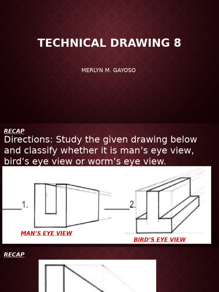 Perspective Drawing Techniques Guide | PDF | Career & Growth | Teaching ...