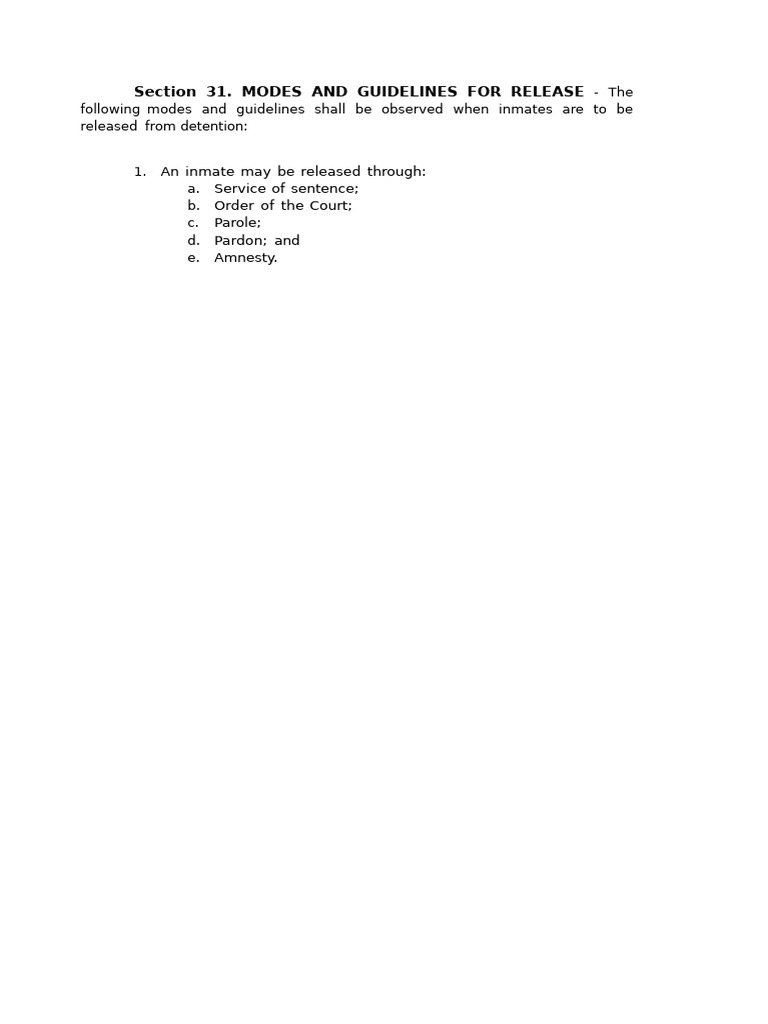 BJMP Admission of Inmates | PDF | Criminology | Crimes