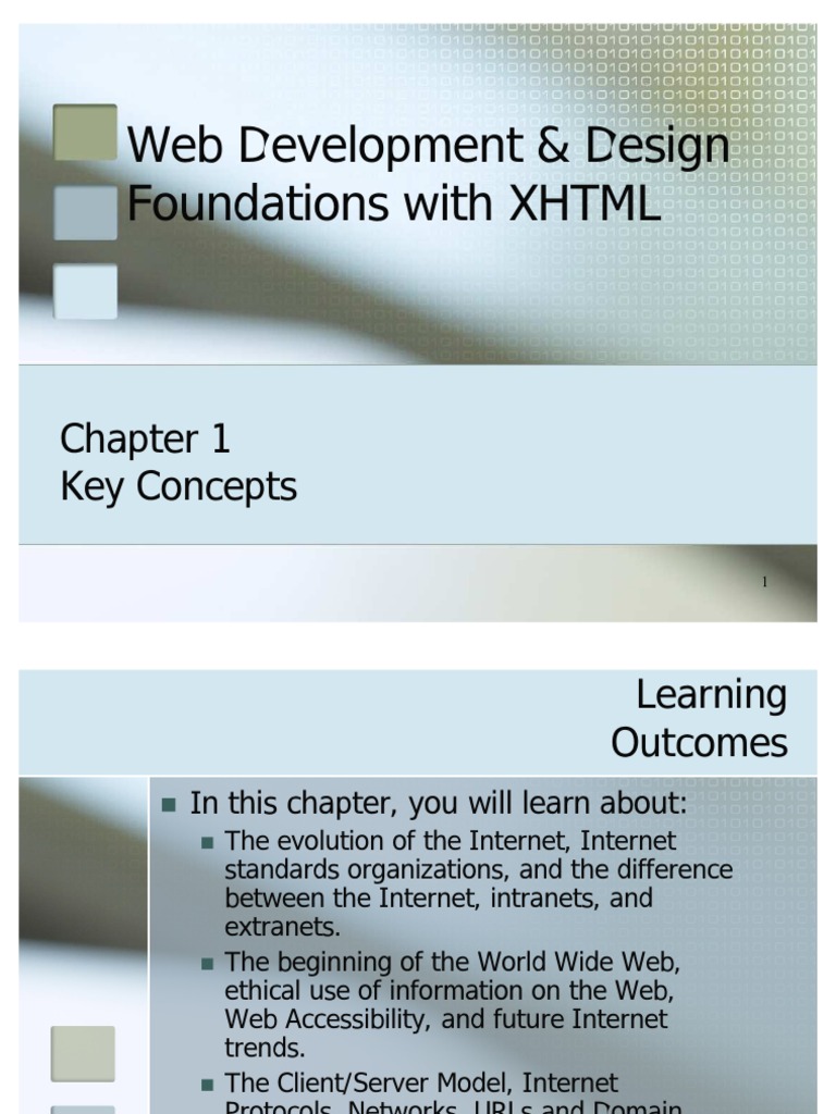 Web Development & Design Foundations With XHTML: Key Concepts ...