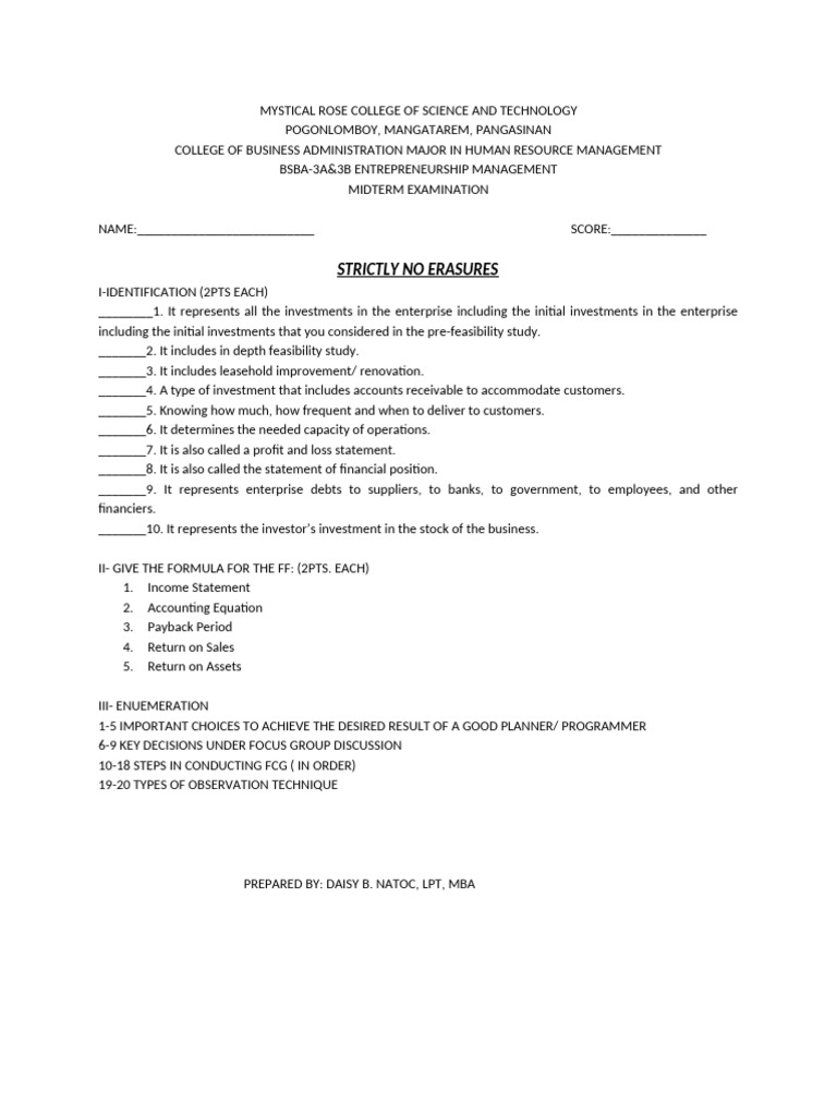 semi-final-exam-entrepreneurship-pdf-business-finance-money