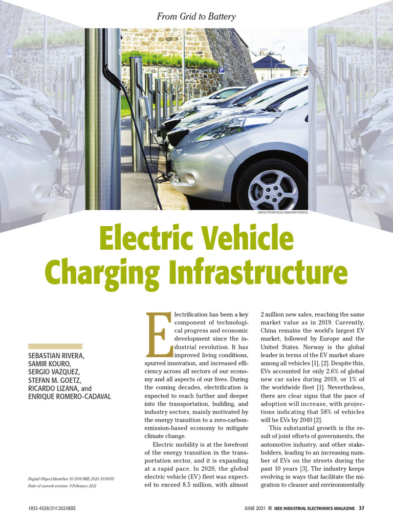 EV Charging Infrastructure Overview | PDF | Battery Charger | Electric ...