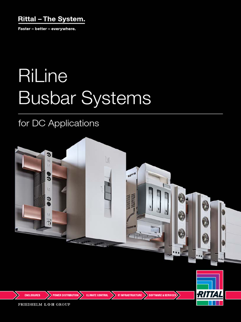 RiLine DC Busbar Systems Overview | PDF | Fuse (Electrical) | Direct ...