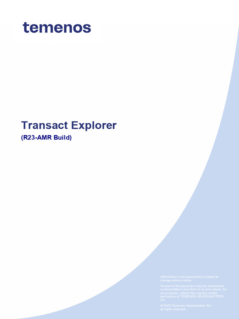Transact Explorer Overview and Login Guide | PDF | Login | Software