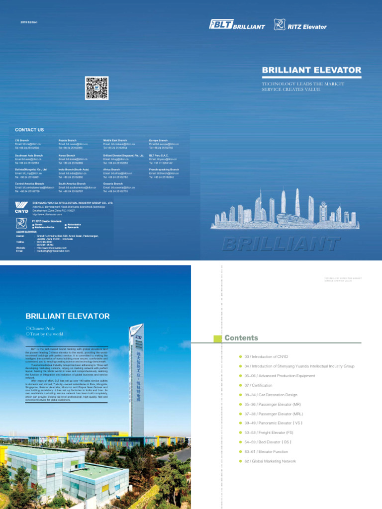 Product Brochure New | PDF | Transport | Building Engineering