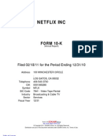 Netflix Inc: FORM 10-K
