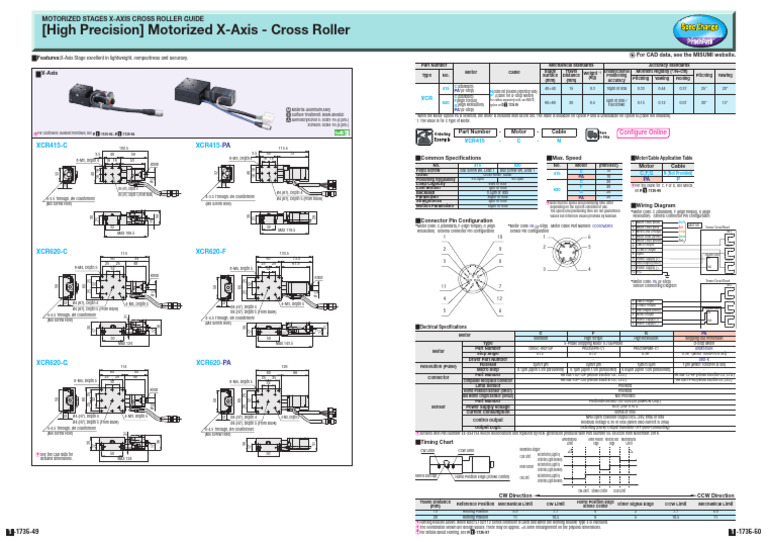 Precision Motorized Stages Guide | PDF | Electronic Engineering | Equipment