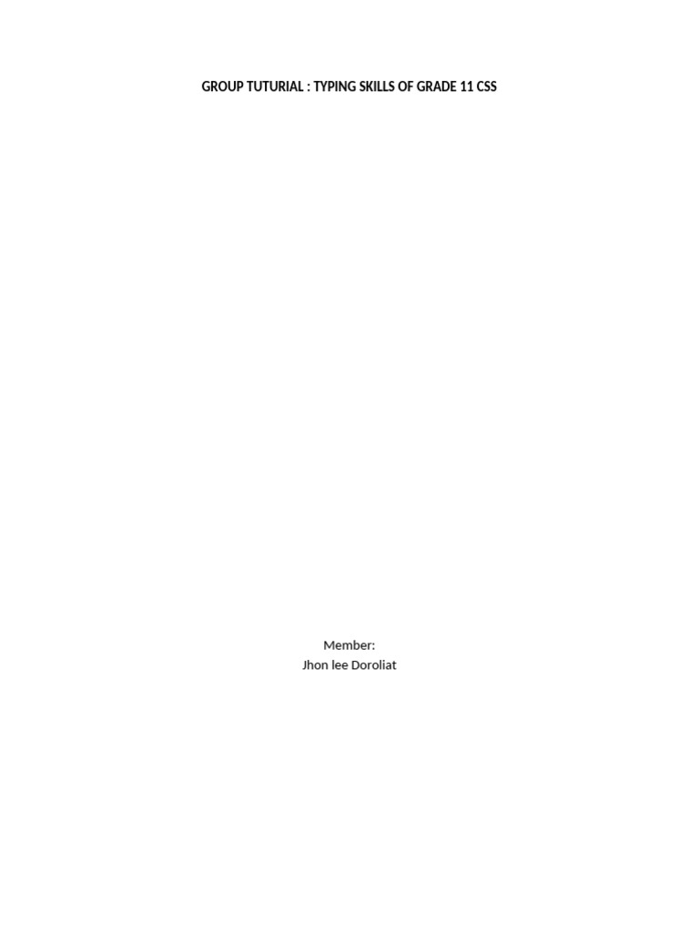 PR 2 | PDF | Reading Comprehension | Computer Keyboard