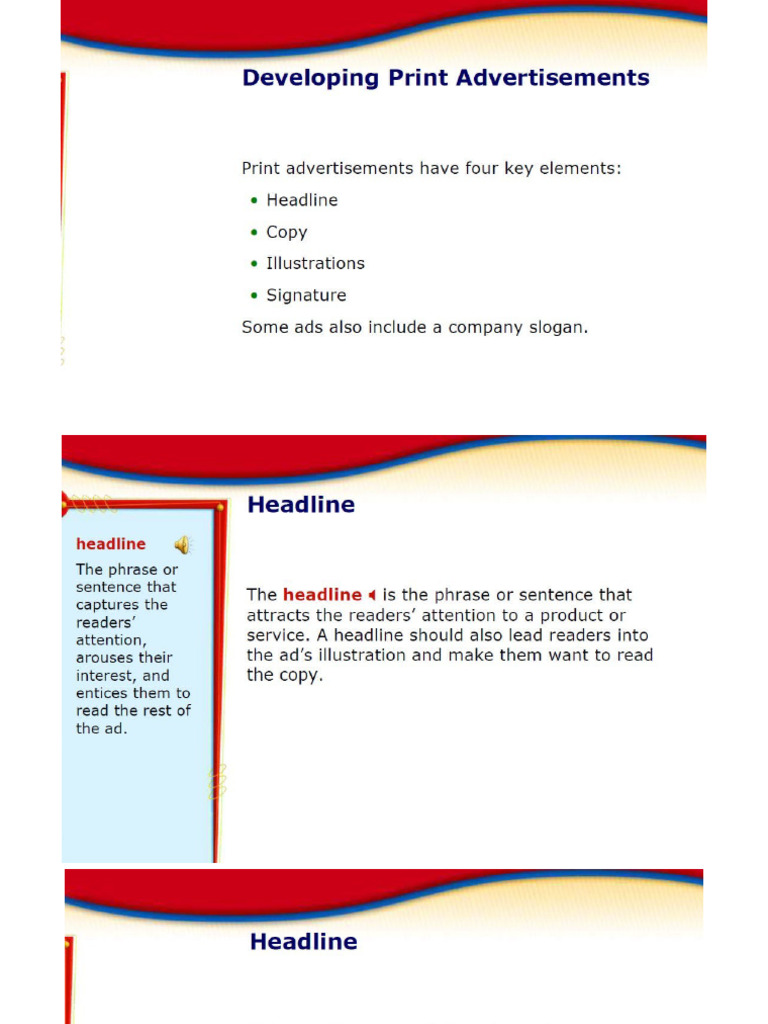 Four Key Elements of Advertsing | PDF