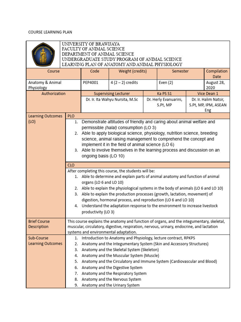 ANIMAL ANATOMY AND PHYSIOLOGY LECTURE NOTES PDF KENYA visual data 4