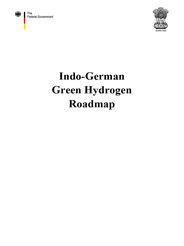 Indo-German Green Hydrogen Cooperation | PDF | Climate Change ...